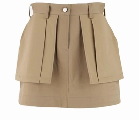 JW Anderson A-Line High-Waist Mini Skirt
