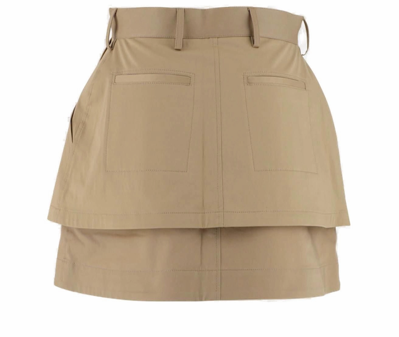JW Anderson A-Line High-Waist Mini Skirt