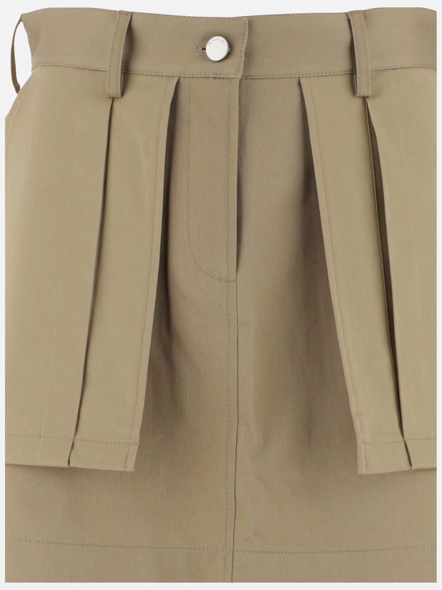 JW Anderson A-Line High-Waist Mini Skirt