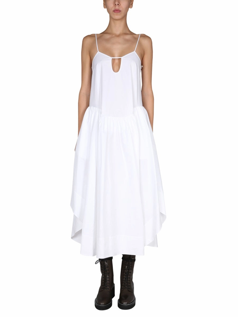 Khaite Flared Midi Dress