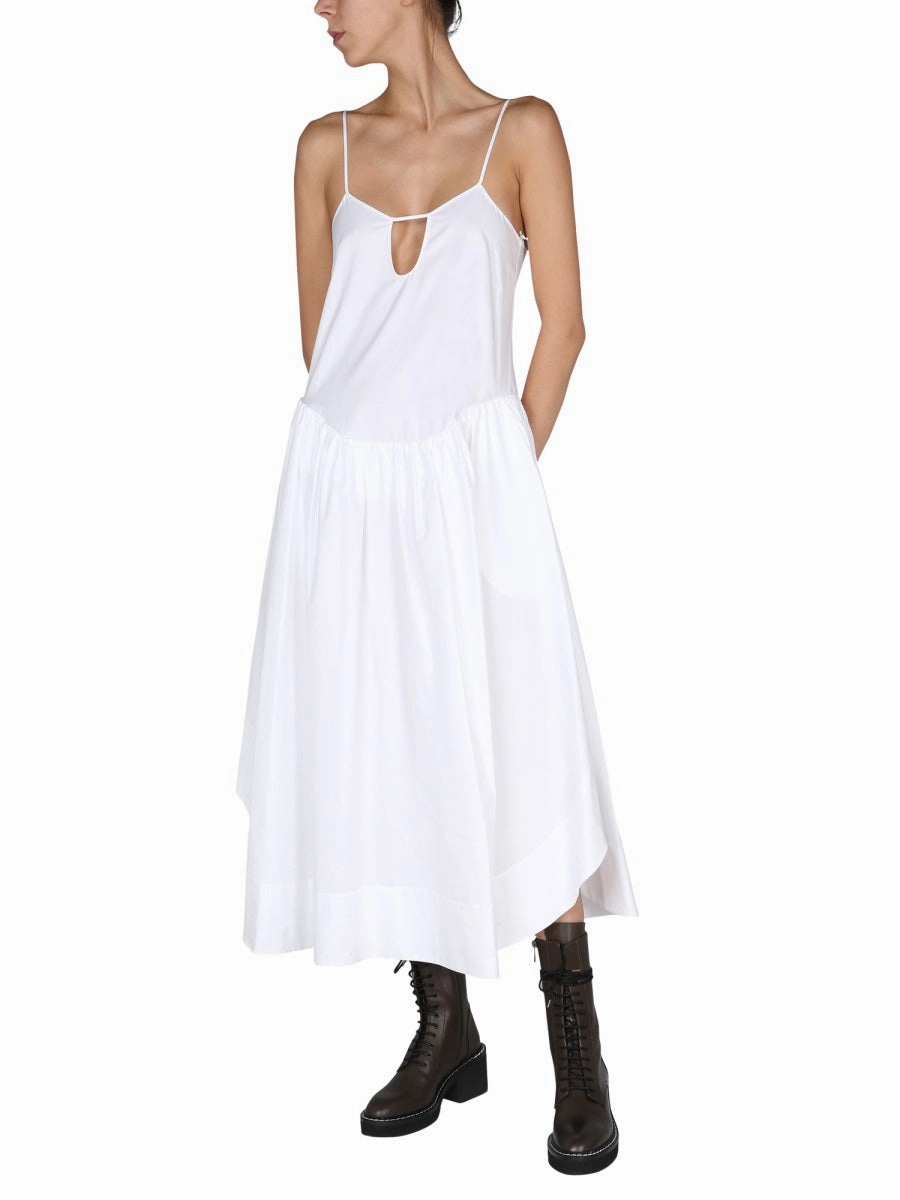 Khaite Flared Midi Dress