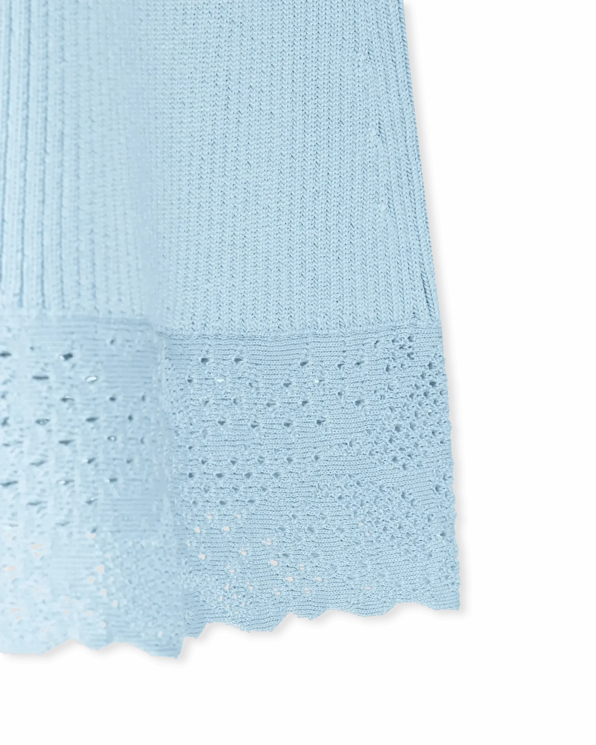 Lace Viscose Knit Slip Skirt