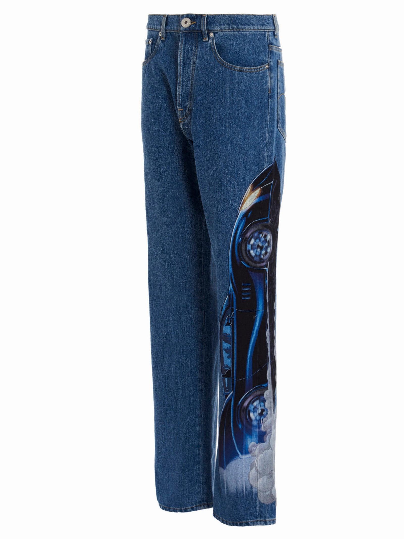 Lanvin Batman Tapered Jeans