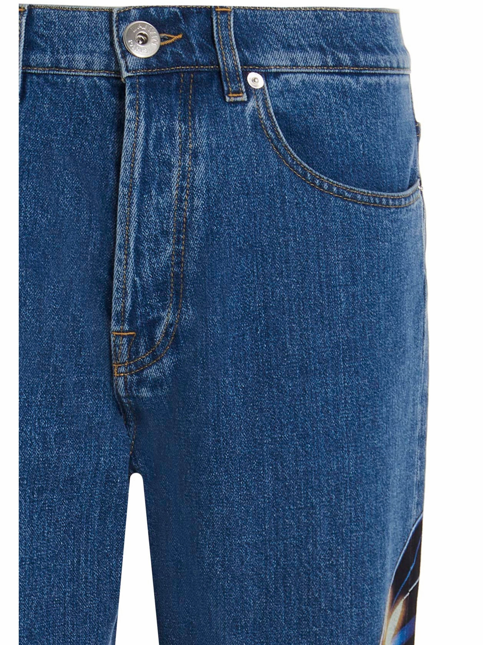 Lanvin Batman Tapered Jeans