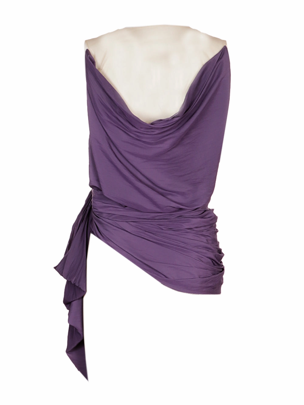Lanvin Sash Detailed Sleeveless Blouse