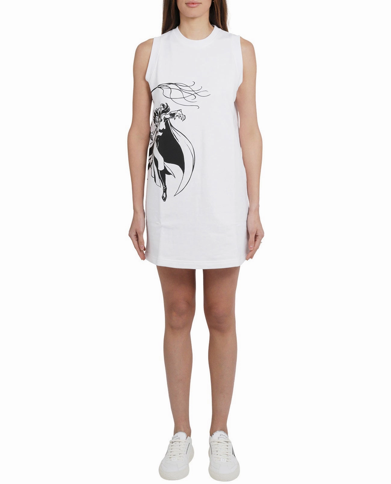 Lanvin X DC Comics Catwoman Sleeveless Dress