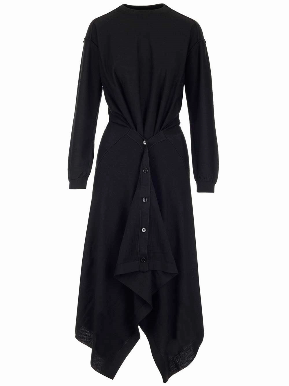 Lemaire Layered Buttoned Dress
