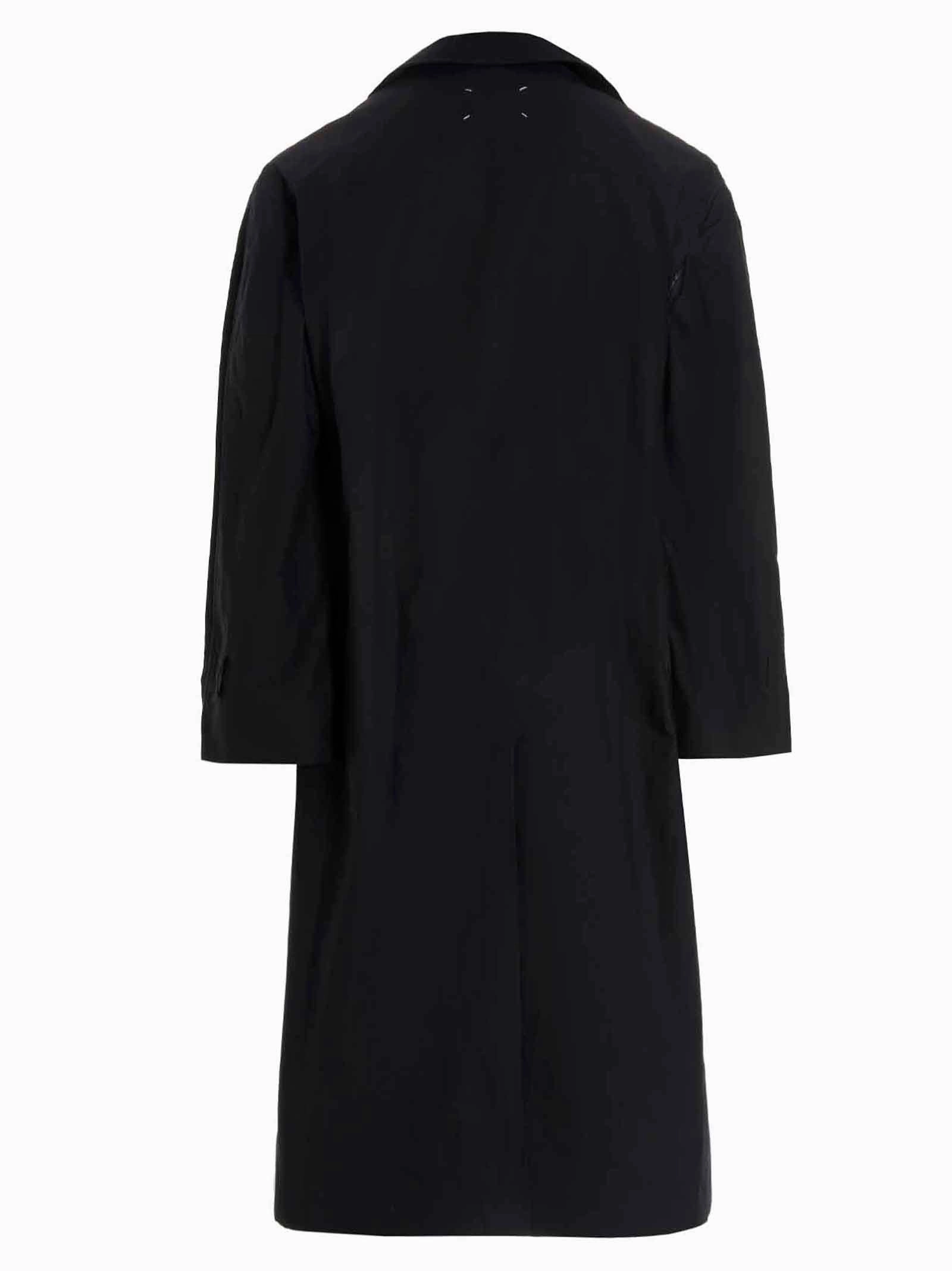 Maison Margiela Panelled Long Sleeved Trench Coat