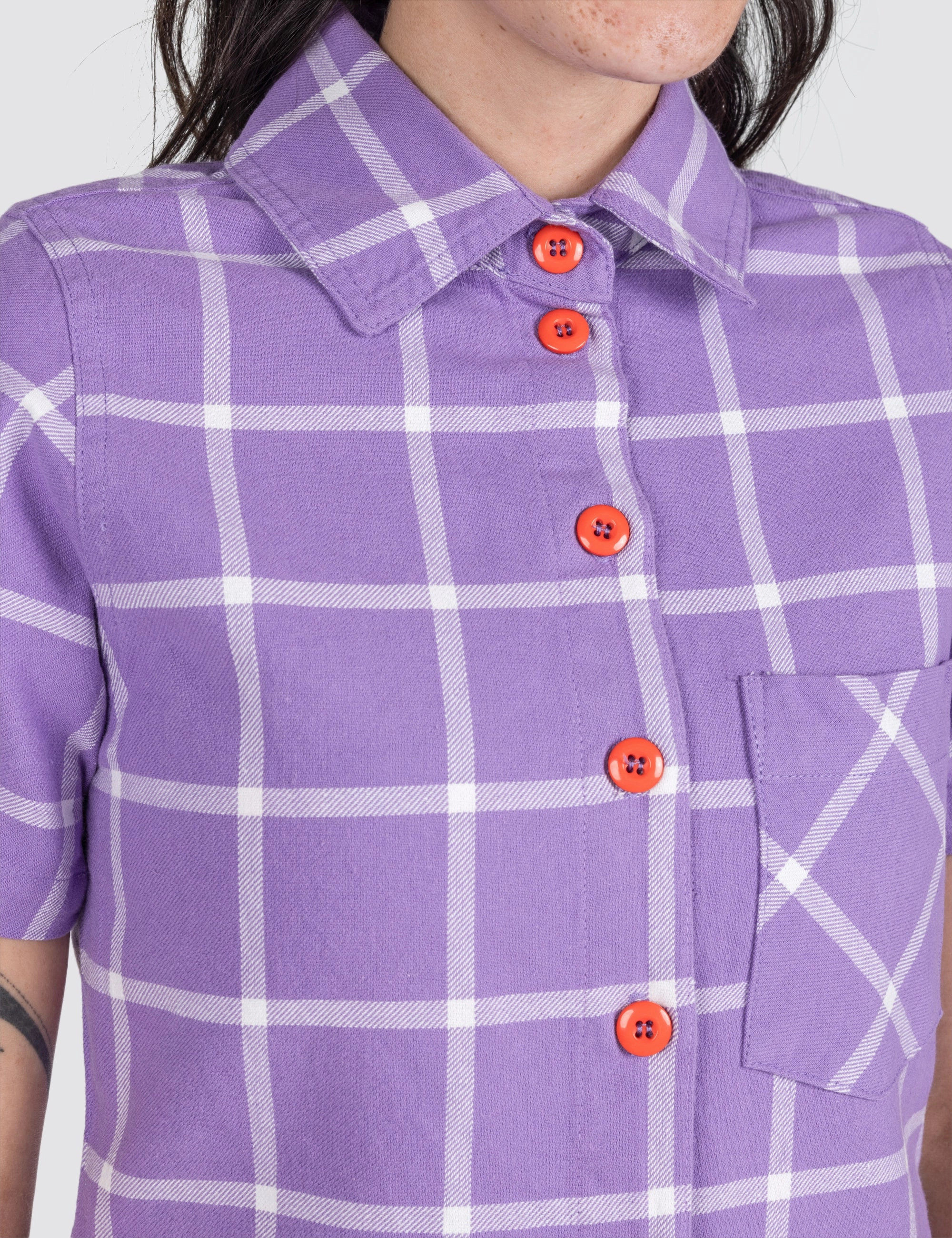 Majesty Grid Diner Dress