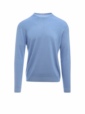 Malo Long Sleeved Crewneck Knitted Sweater