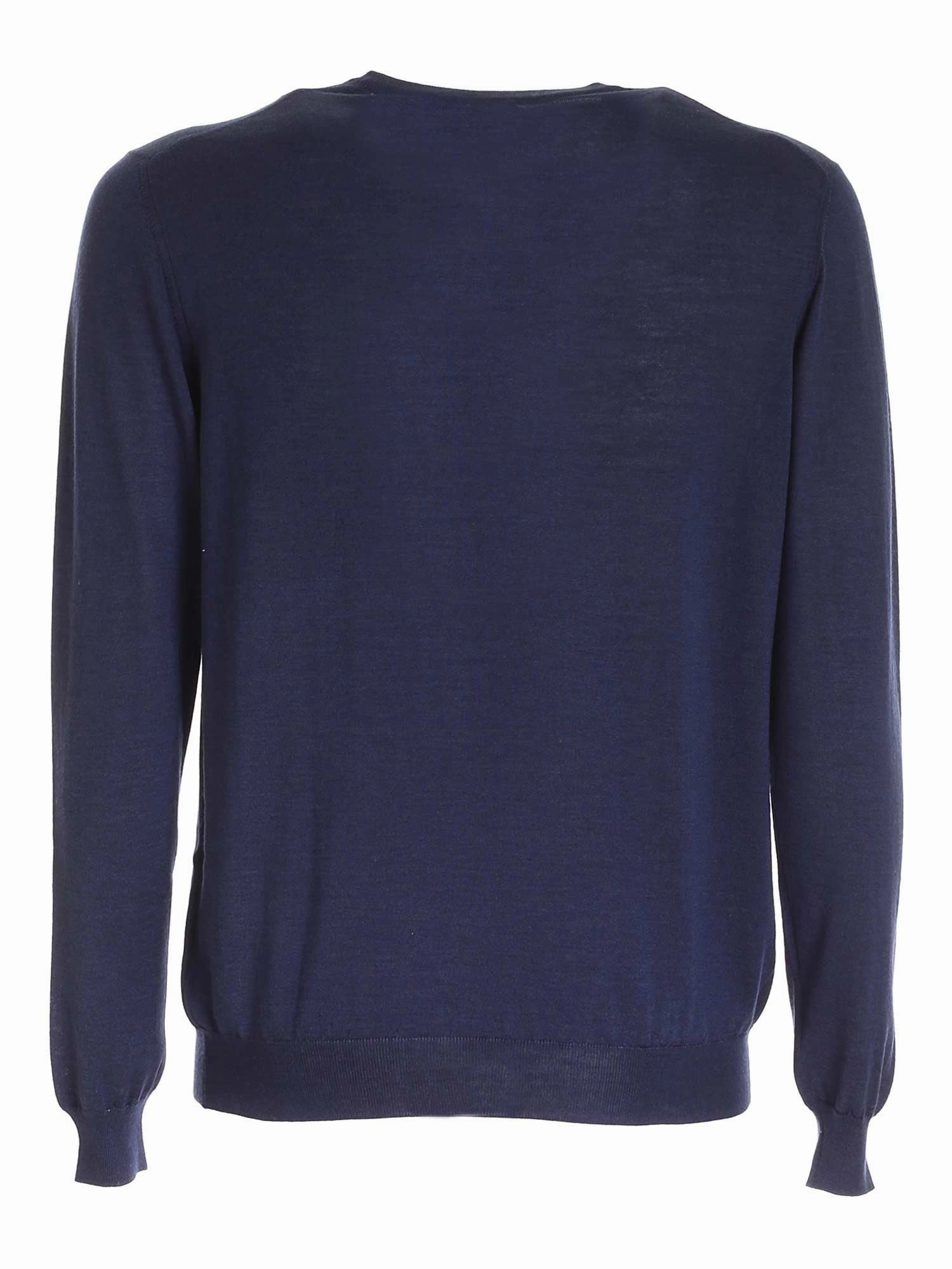 Malo Long Sleeved Crewneck Sweater