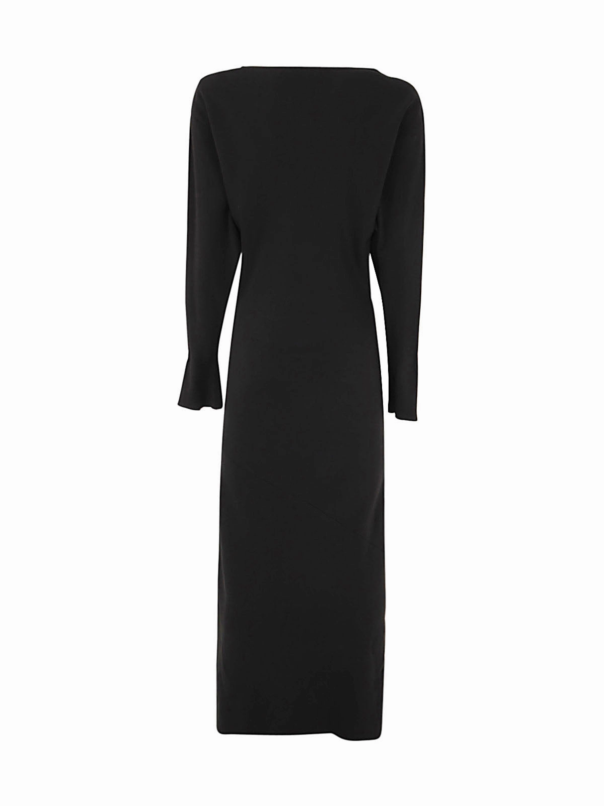 Marni Long Sleeved Crepe Dress