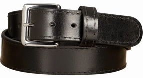Men's Black Water Buffalo Leather Belt