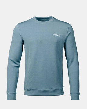 Men's Stone Blue Golf Crew Neck