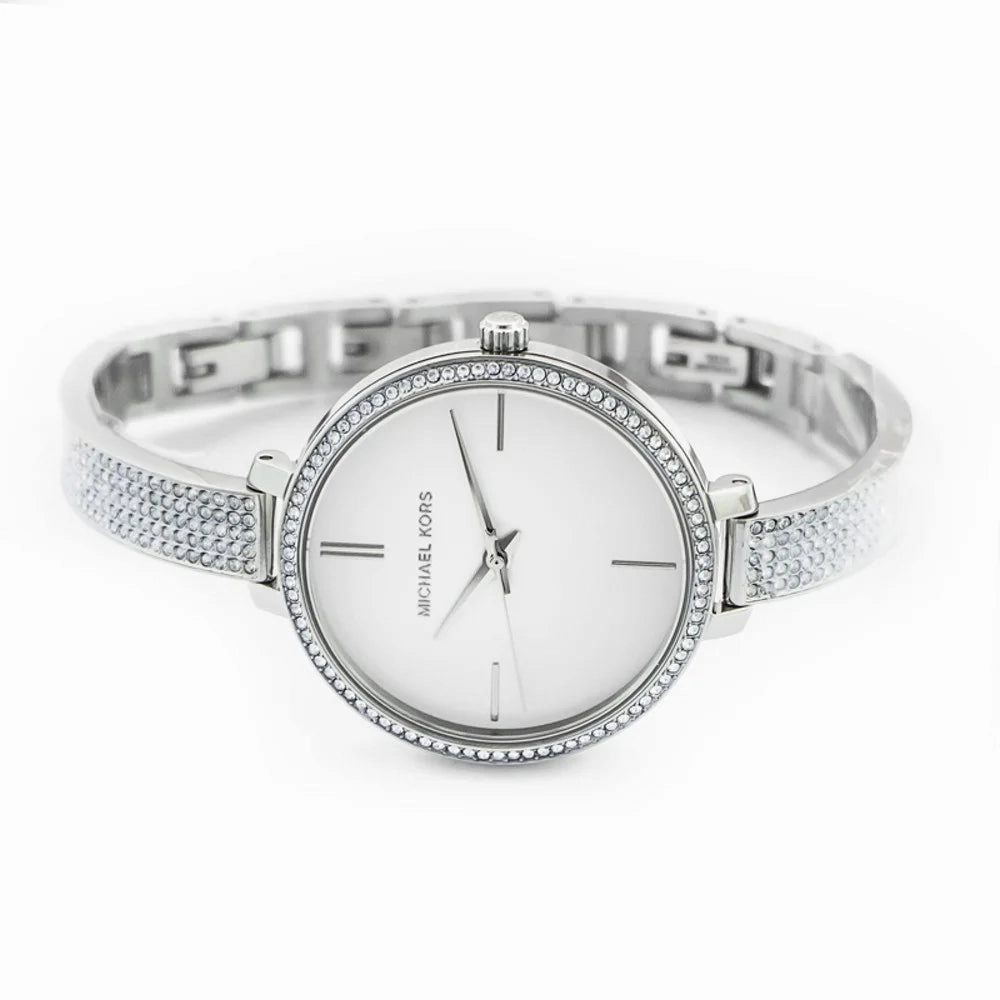 Michael Kors MK3783 Women's Jaryn Silver Dial Watch
