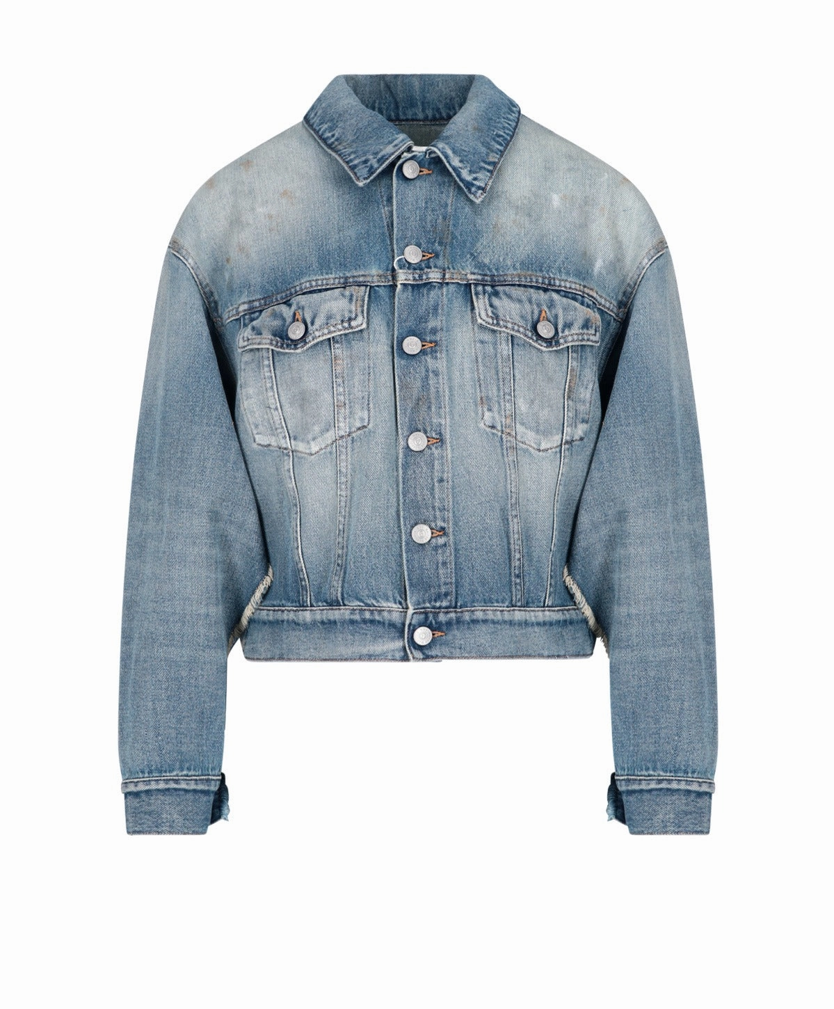 MM6 Maison Margiela Distressed Denim Jacket