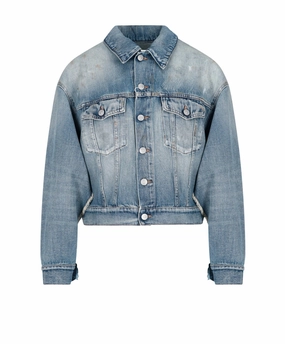 MM6 Maison Margiela Distressed Denim Jacket
