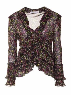 Philosophy Di Lorenzo Serafini Floral Printed Blouse
