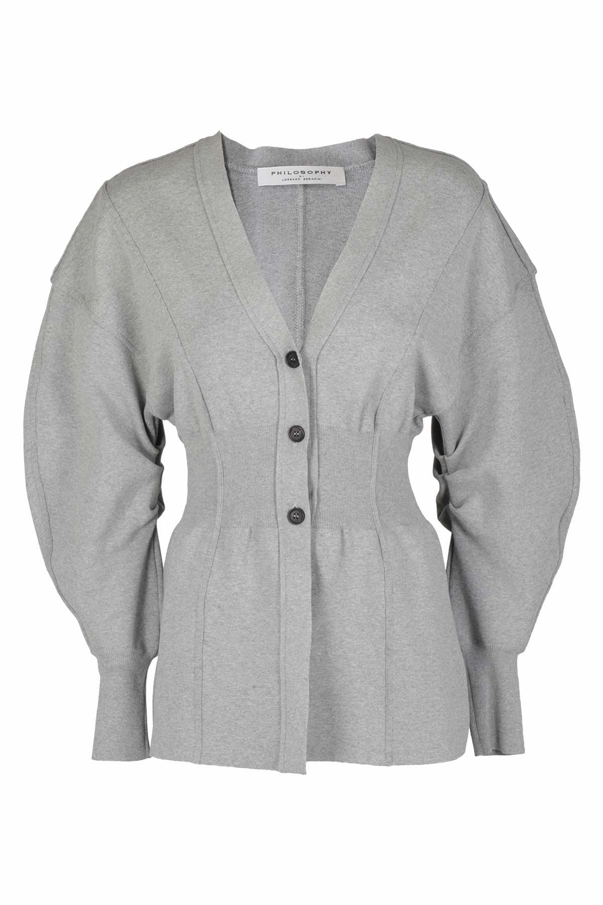 Philosophy Di Lorenzo Serafini Puff-Sleeve Blouse