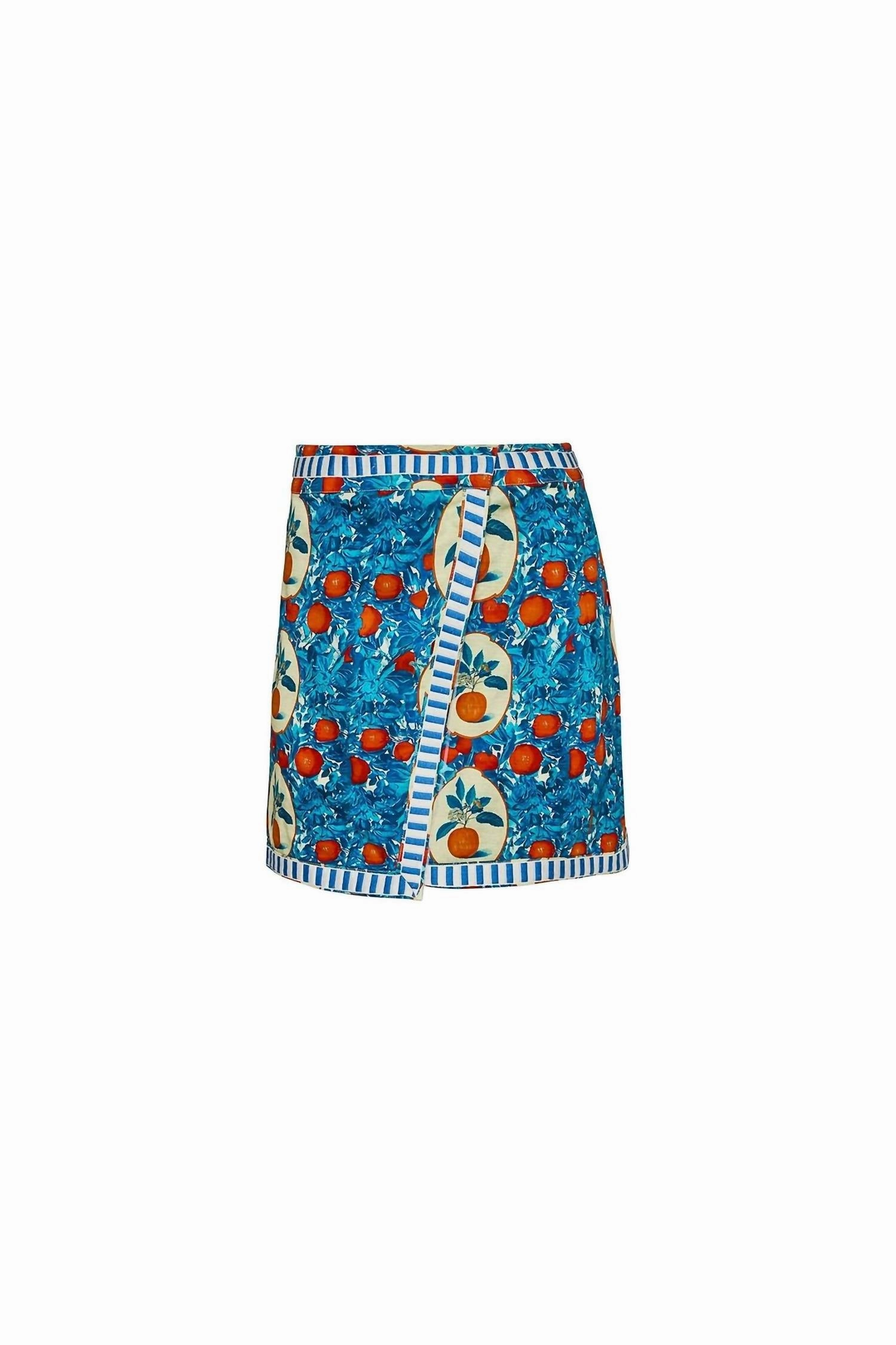 Powell Skirt In Orange Grove