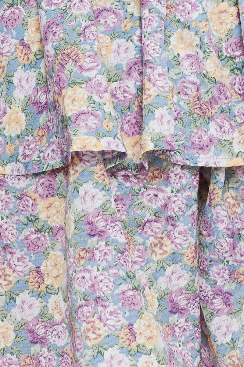 Print Playsuit Sleeveless