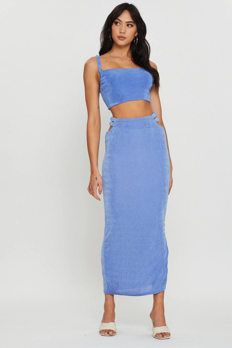 Purple Crop Top