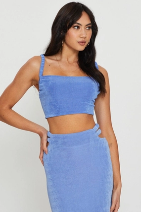 Purple Crop Top