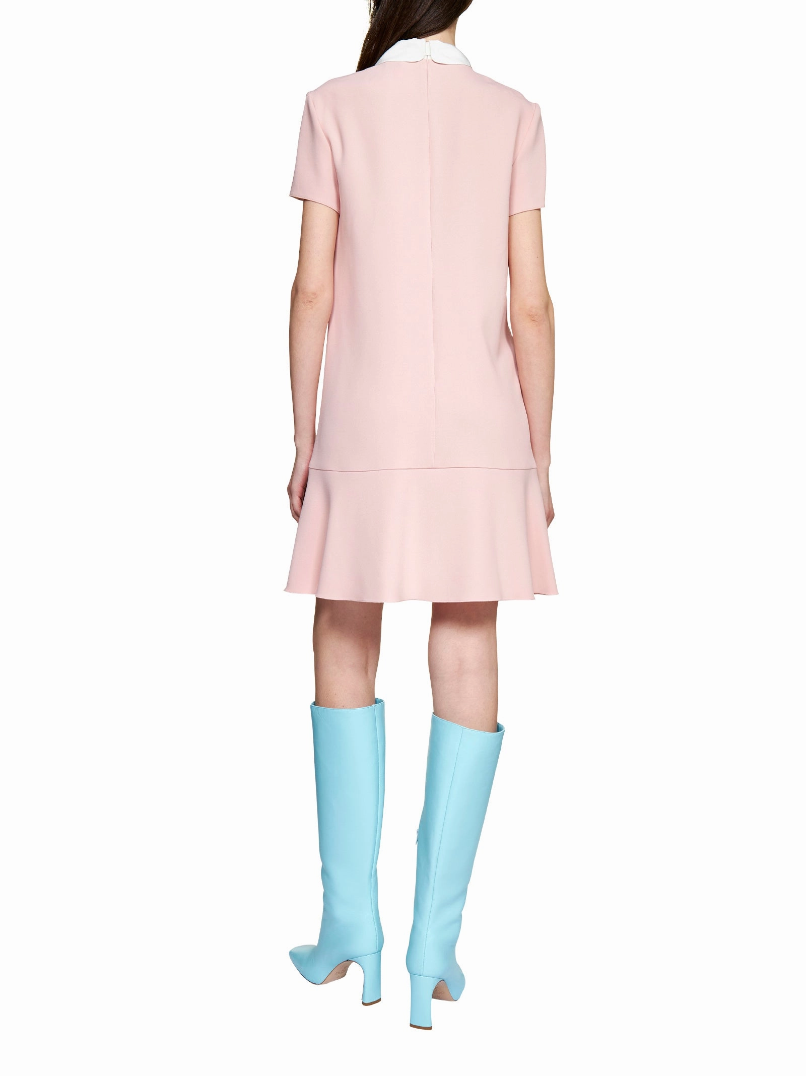 REDValentino Bow Detailed Mini Dress