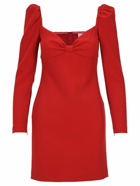 REDValentino Long-Sleeved Mini Dress
