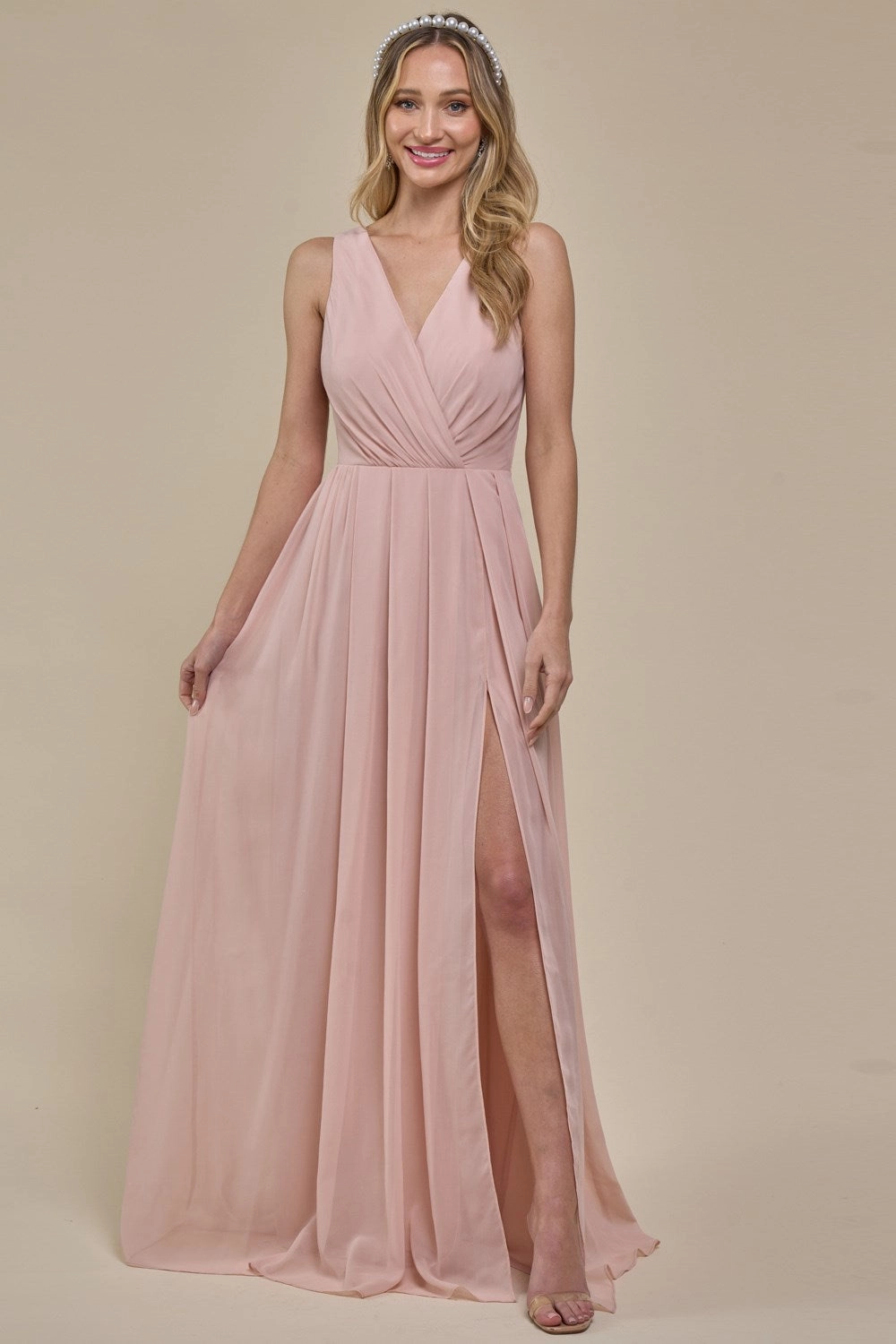 Richie Dress in Blush