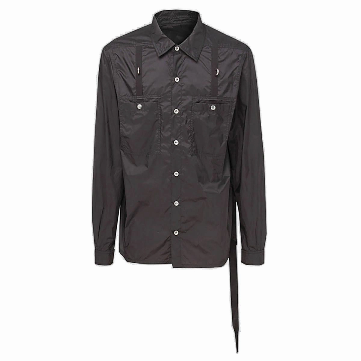 Rick Owens DRKSHDW Buttoned Long-Sleeved Jacket