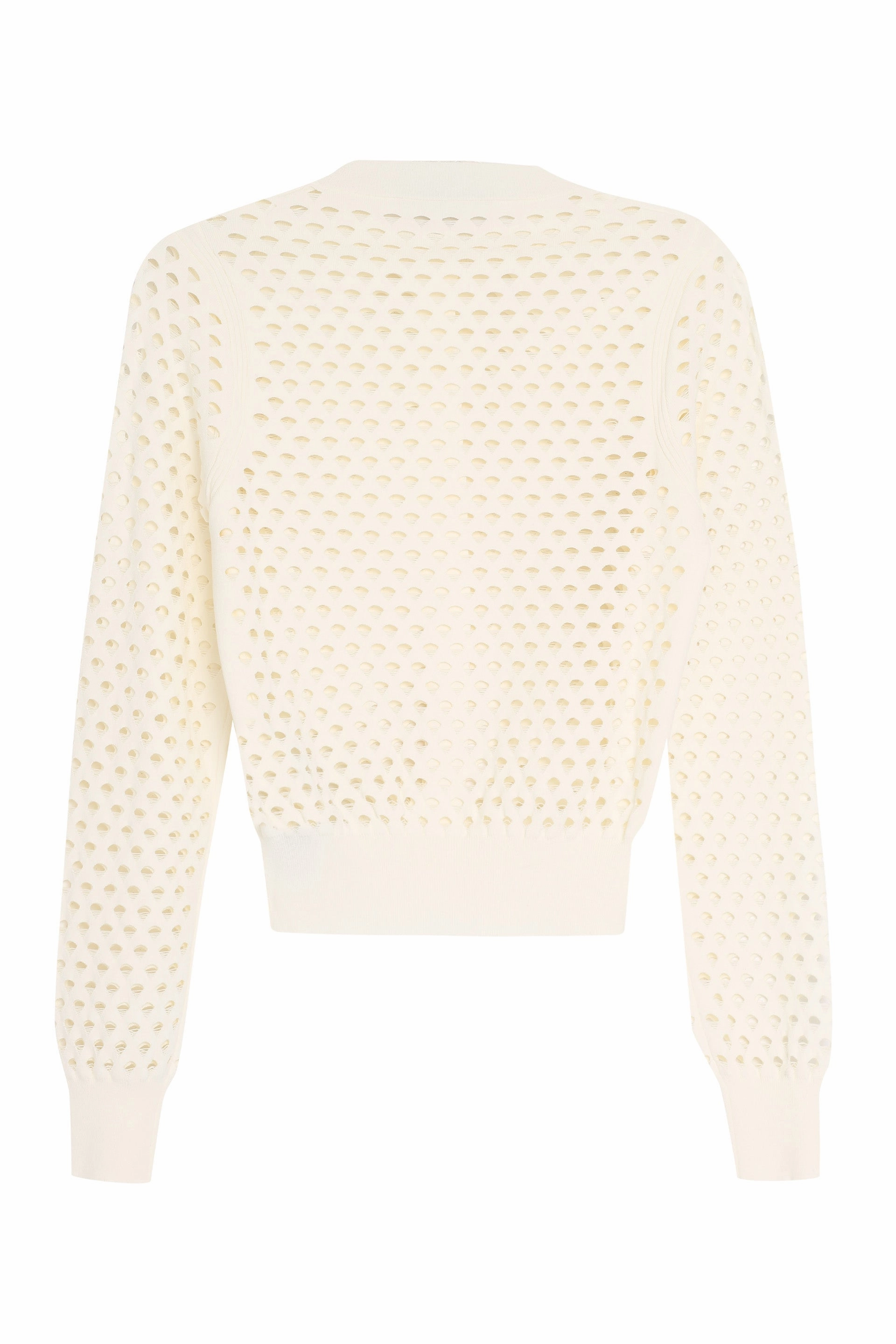 Stella McCartney Mesh Long-Sleeved Cardigan