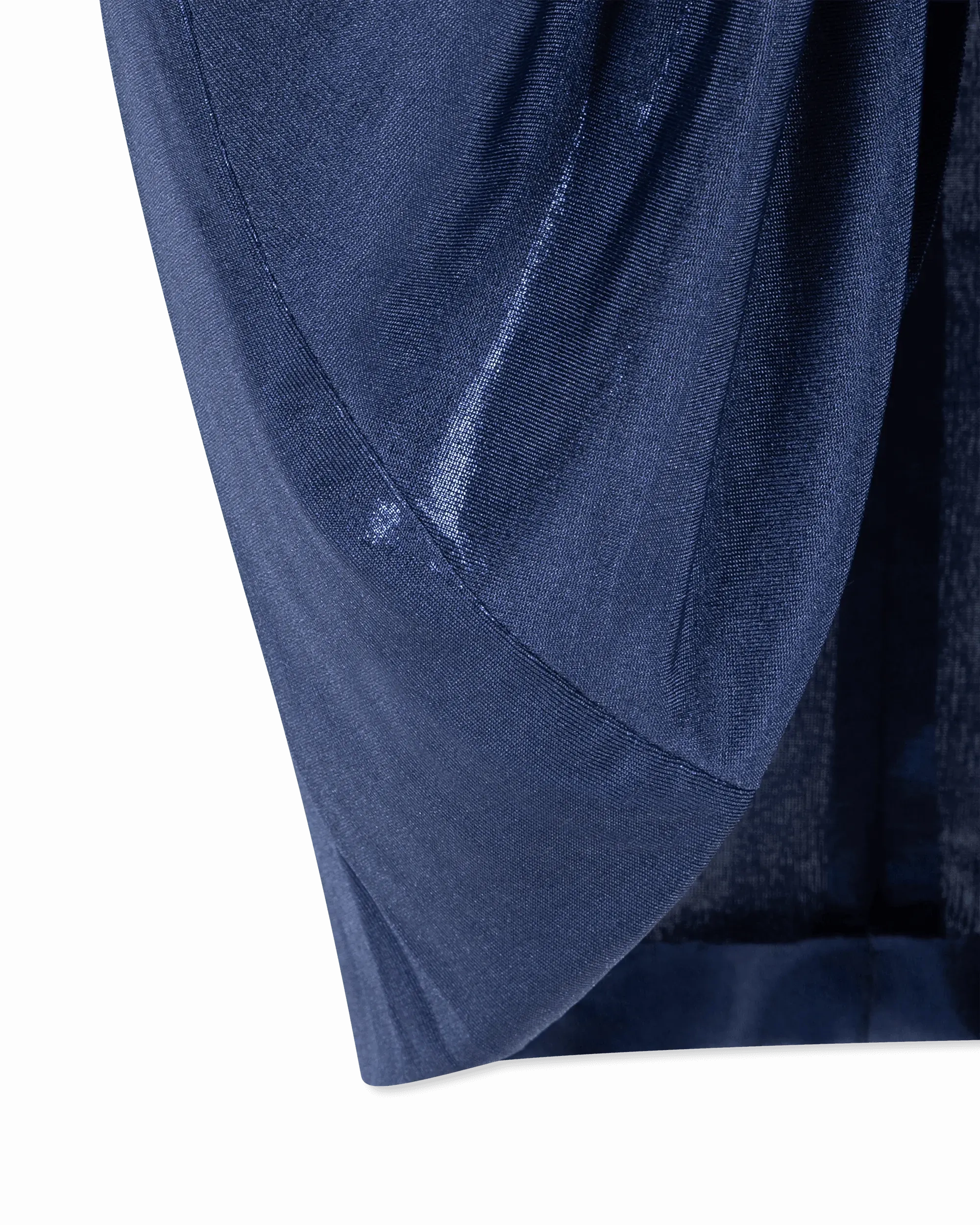 Strapless Shirred Front to Knee Dress