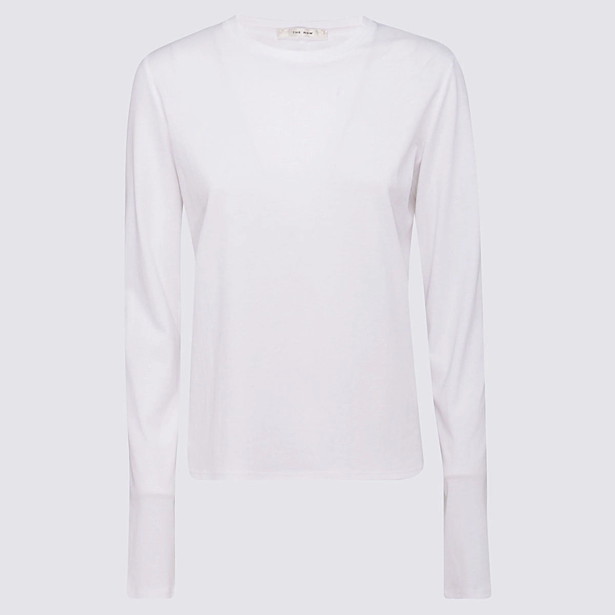 The Row Basic Long-Sleeved Round Neck Top
