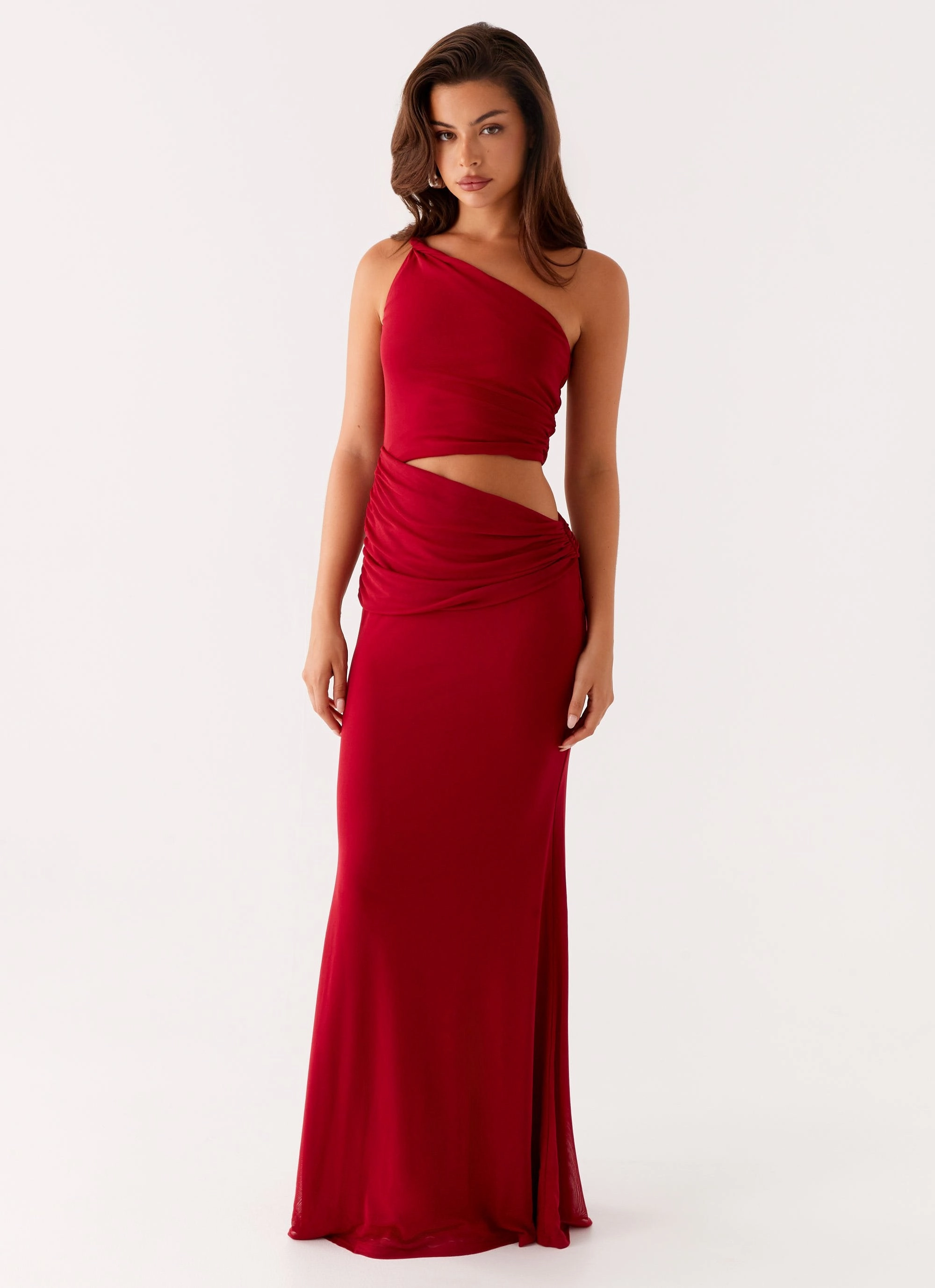 Three Wishes Maxi Dress - Raspberry
