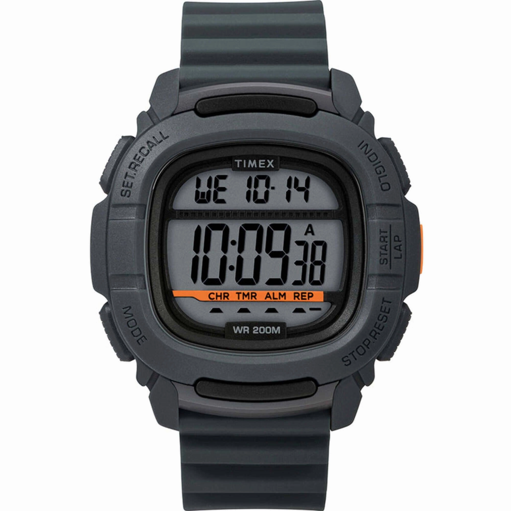 Timex Men's Watch - Command BST.47 Boost Shock Grey Silicone Strap | TW5M26700JV