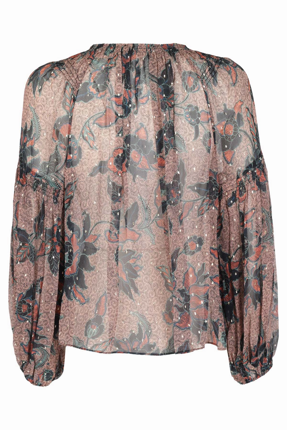 Ulla Johnson Round Neck Long Sleeved Blouse