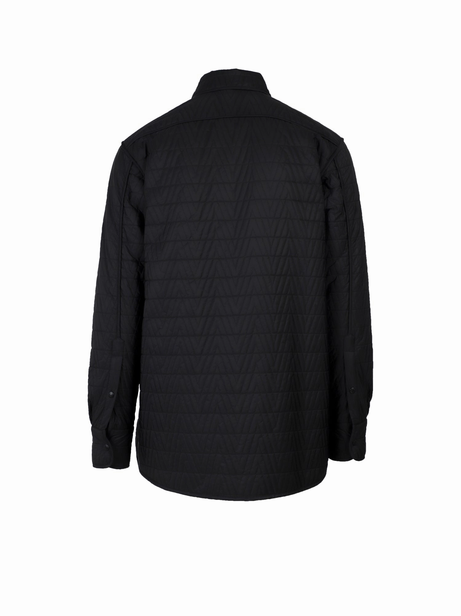 Valentino Long Sleeved Quilted Shirt Jacket