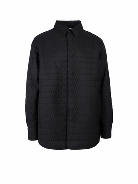 Valentino Long Sleeved Quilted Shirt Jacket