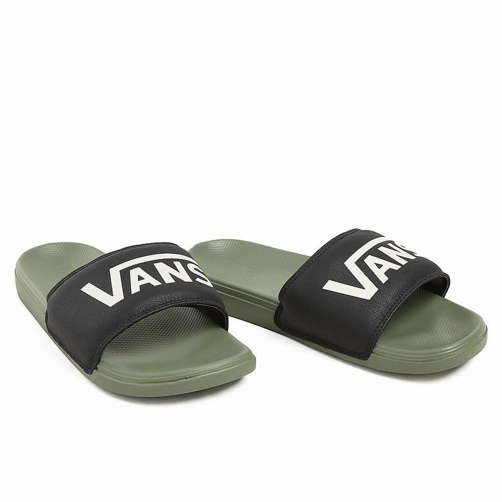 Vans La Costa Slide-On - Black/Olivine