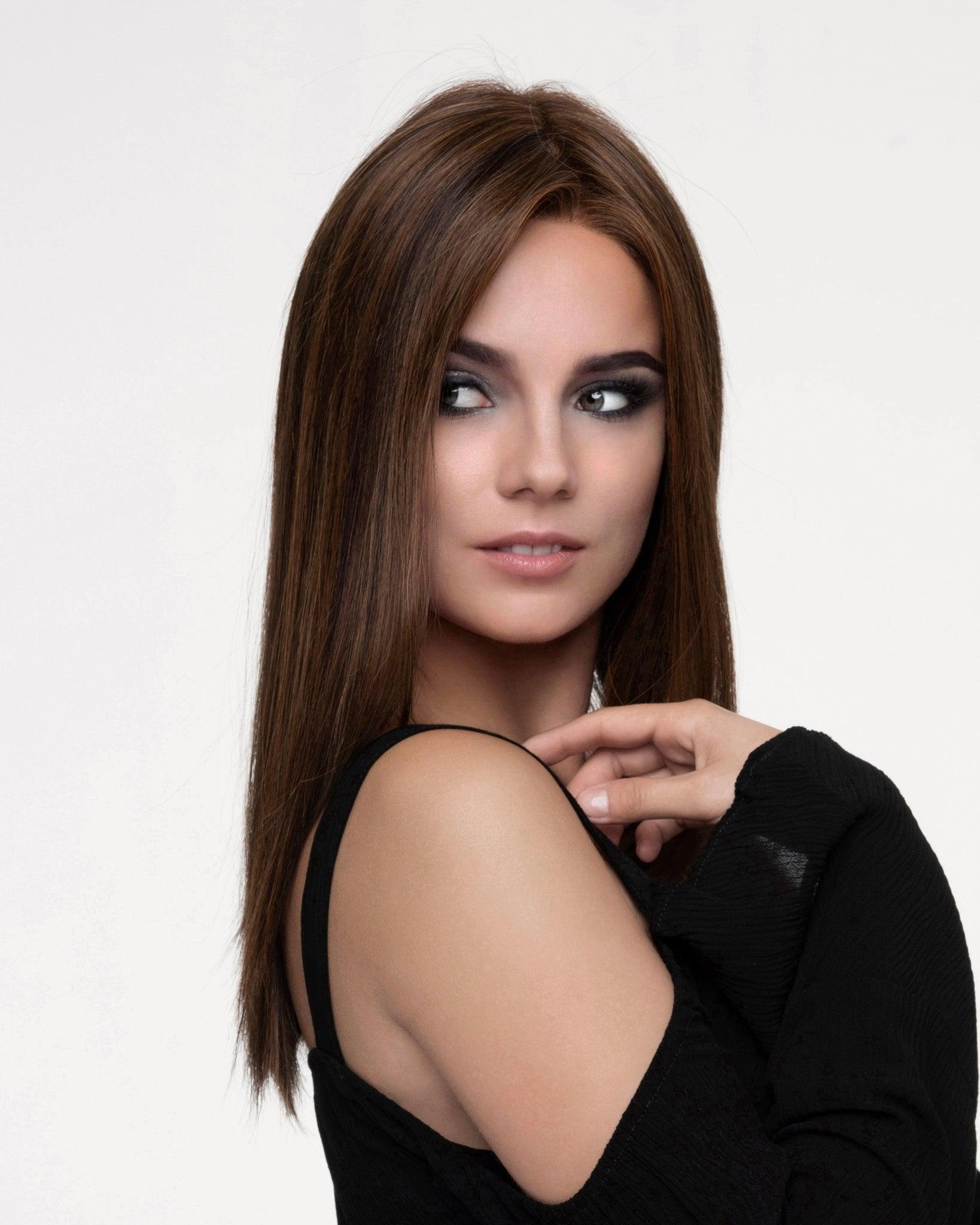 Vero Wig by Envy | Human Hair Blend (Hand-Tied Lace Front Mono Top)