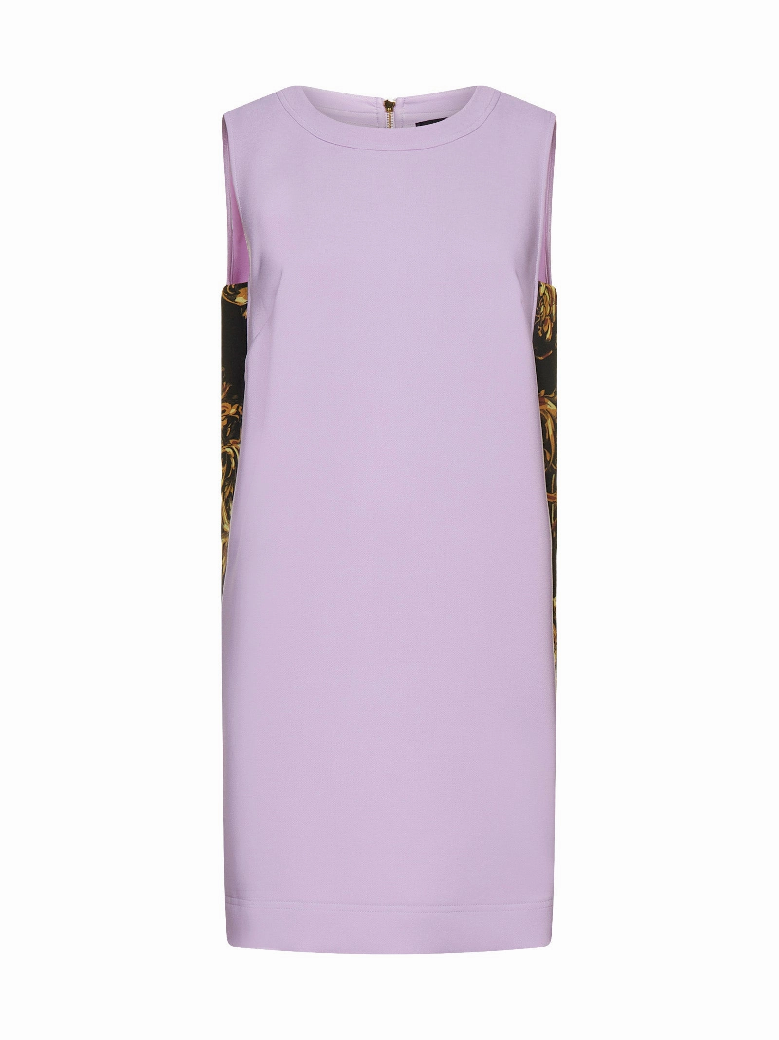 Versace Jeans Couture Baroque-Panelled Mini Dress