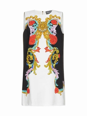Versace Jeans Couture Garland Sleeveless Crewneck Dress