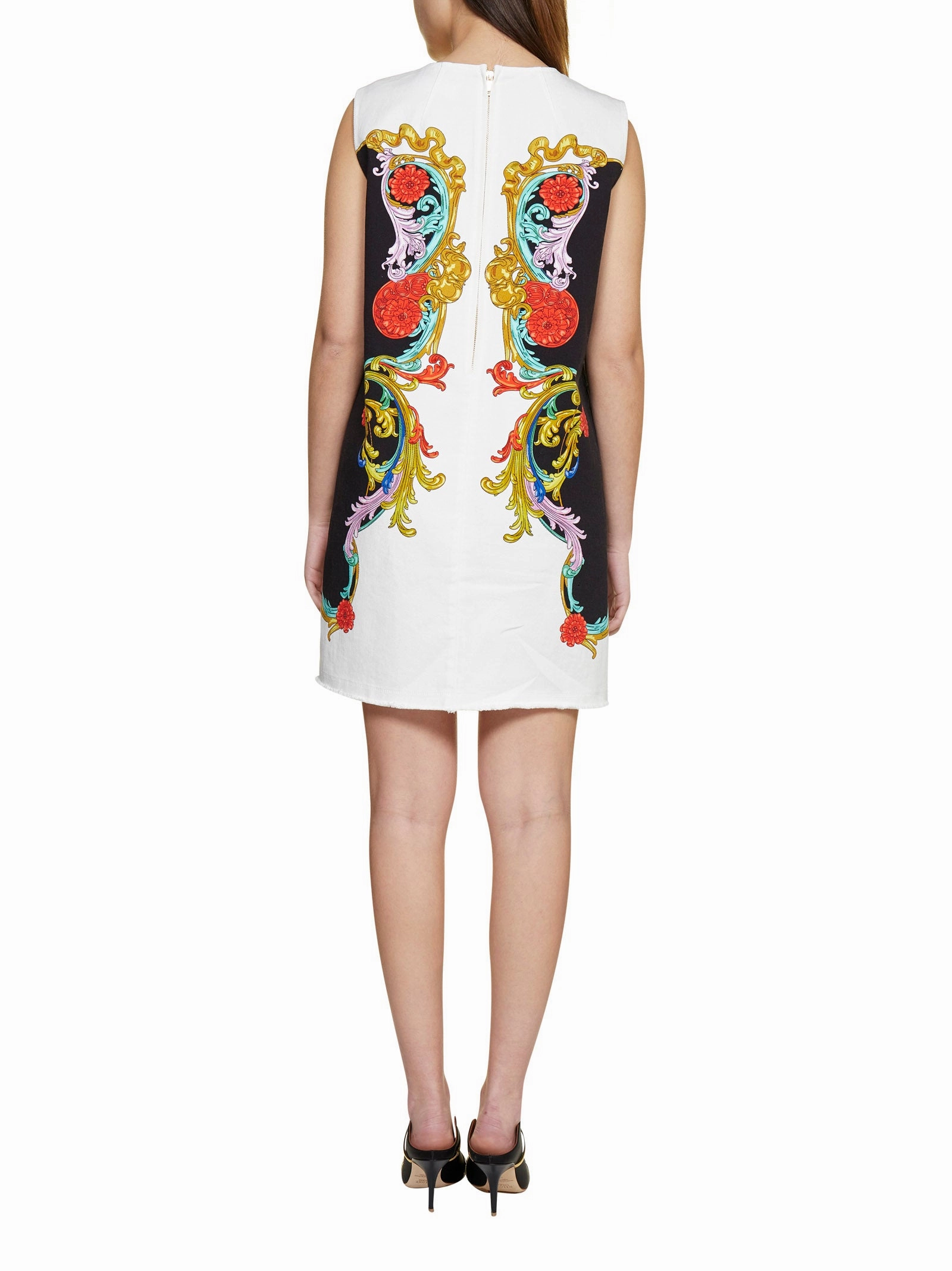 Versace Jeans Couture Garland Sleeveless Crewneck Dress