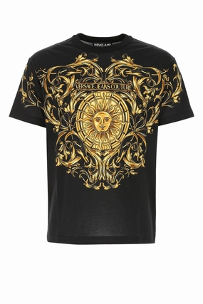 Versace Jeans Couture Garland Sun Crewneck T-Shirt