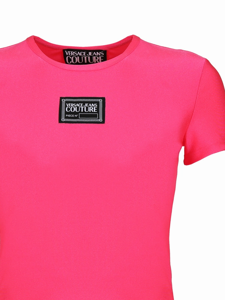 Versace Jeans Couture Logo Patch Crewneck T-Shirt