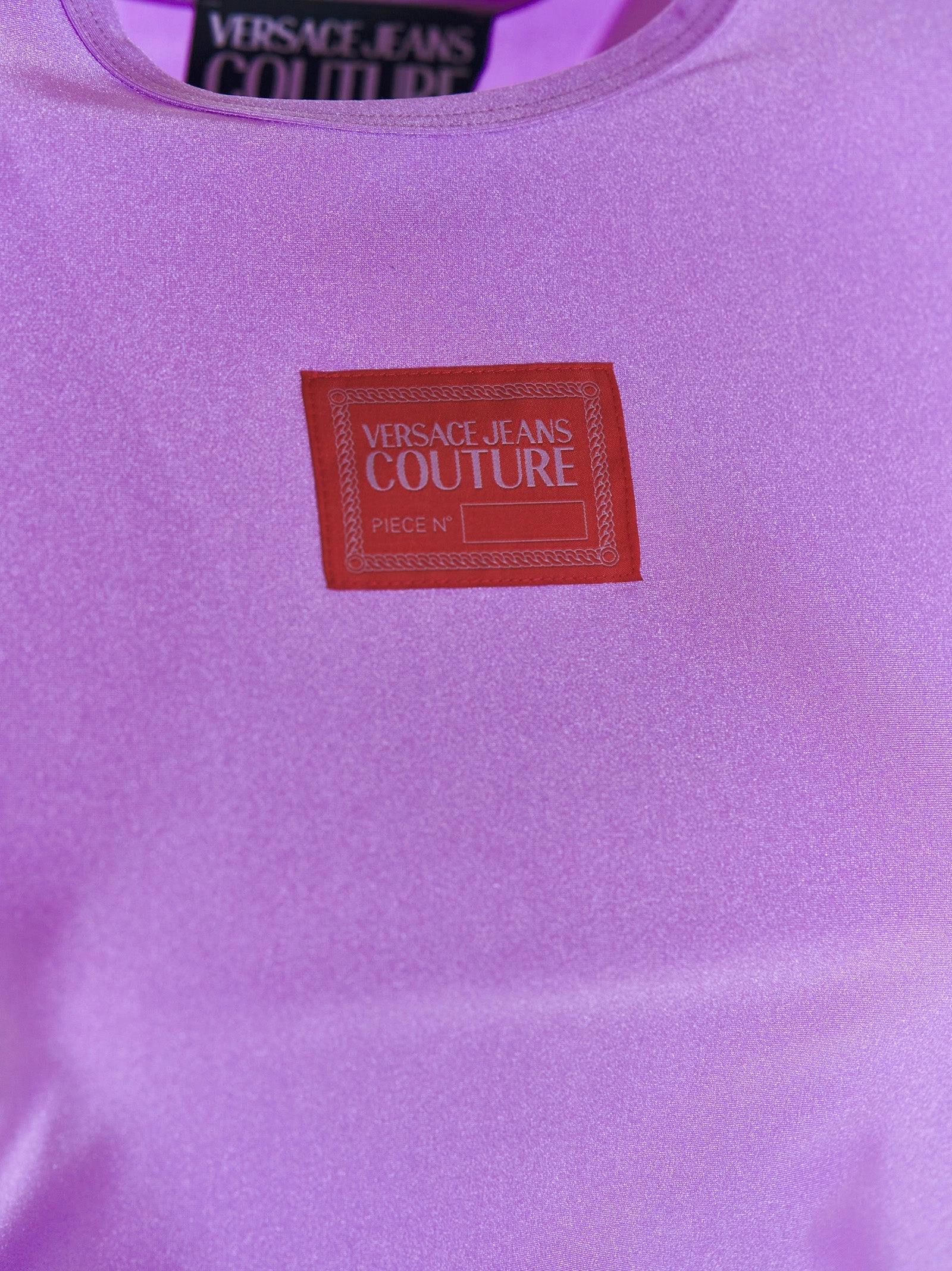 Versace Jeans Couture Logo Patch Crewneck T-Shirt
