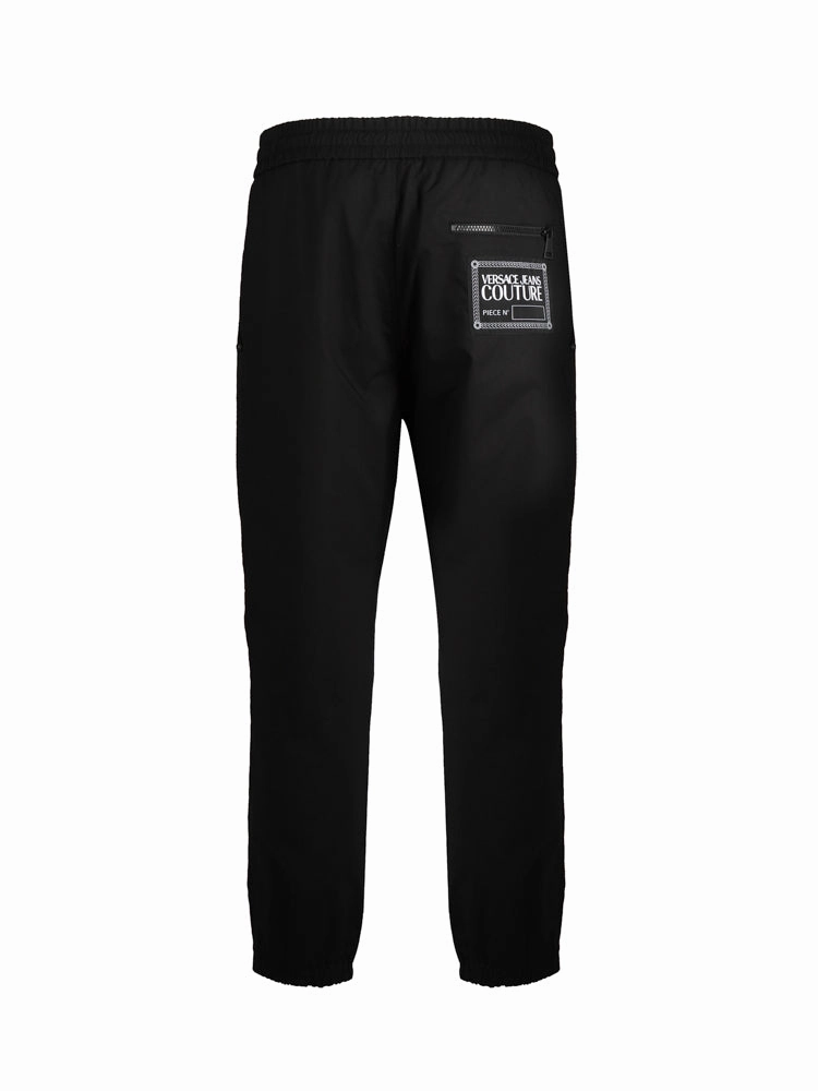 Versace Jeans Couture Logo Patch Drawstring Pants