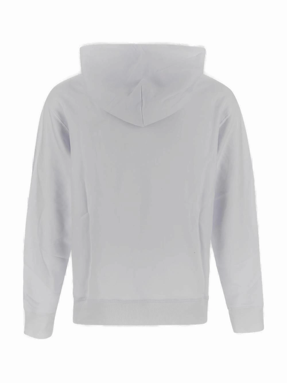 Versace Jeans Couture Logo Print Drawstring Hoodie
