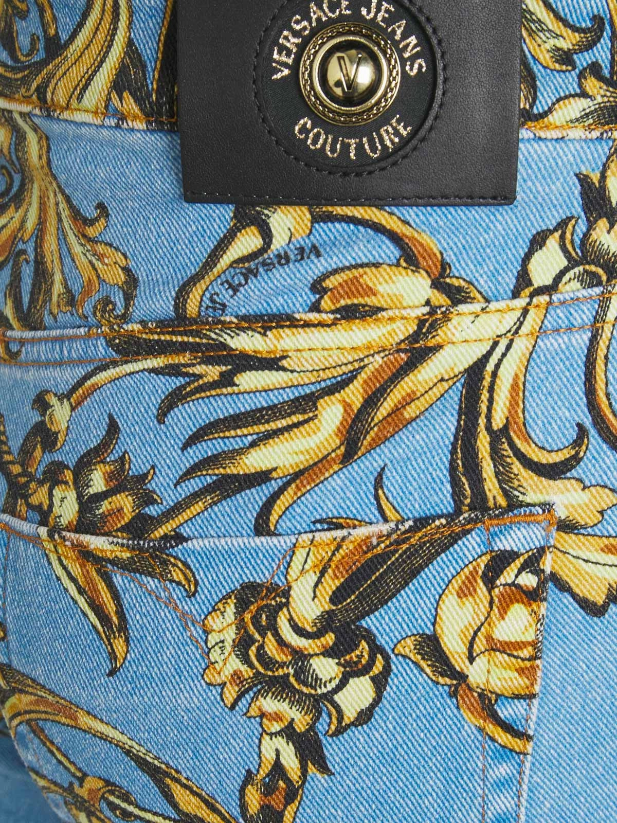 Versace Jeans Couture Regalia Baroque Print Jeans